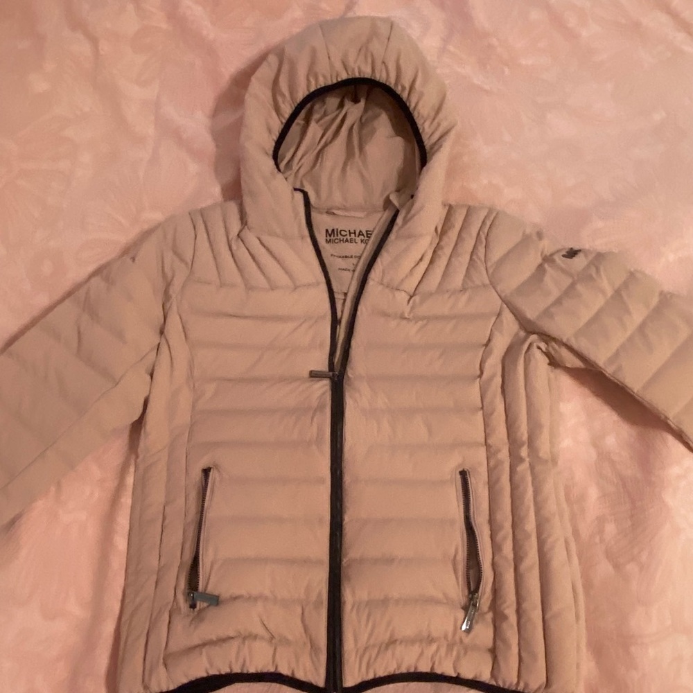 Michael Kors Blush Puffer Jacket